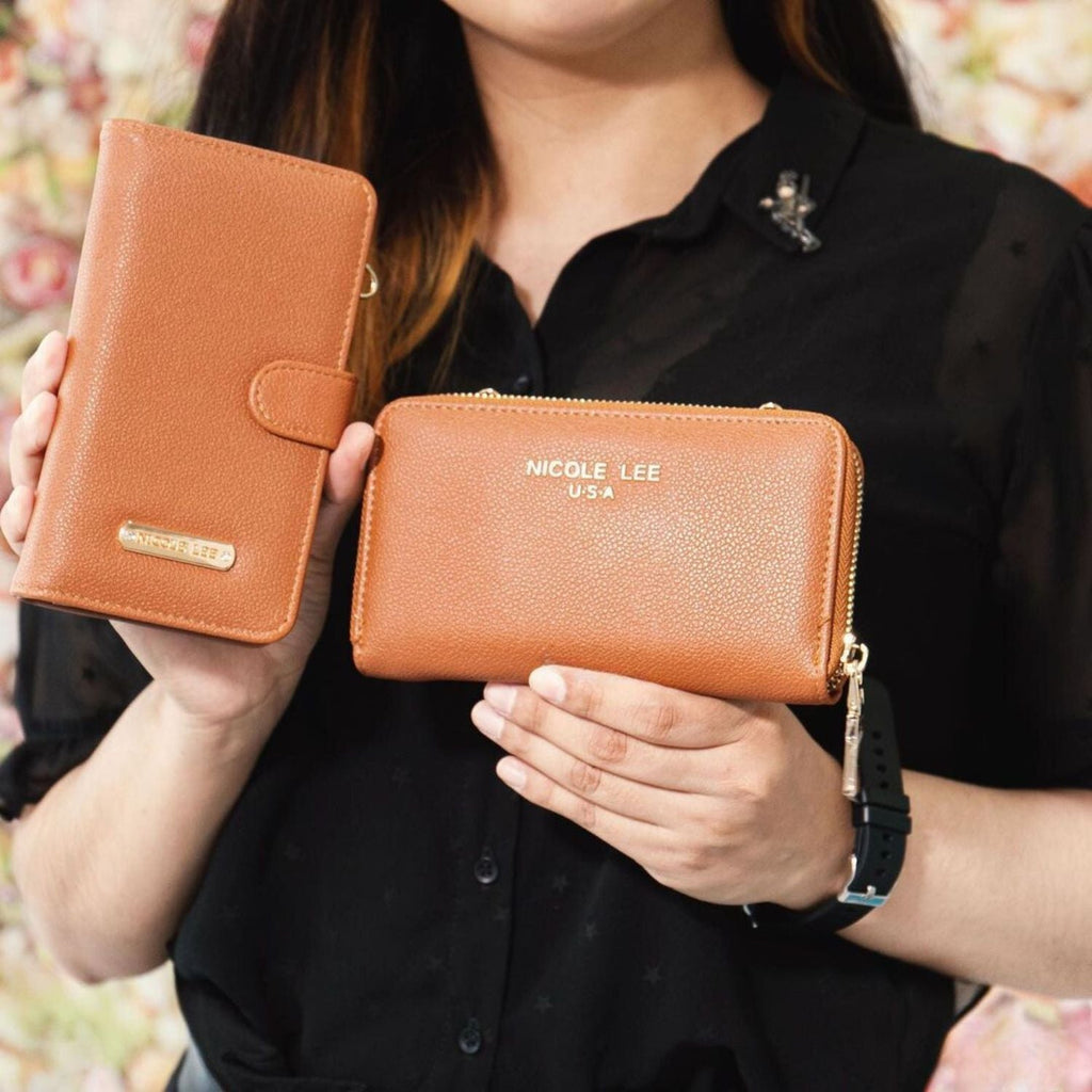 Funda de móvil con cartera separable y bandolera | Nicole Lee