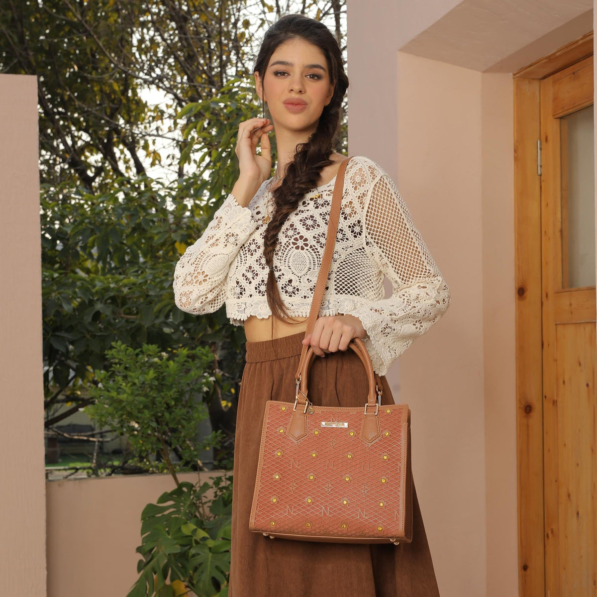 BOLSO TOTE ESTRUCTURADO GRACIE (BLANCO)