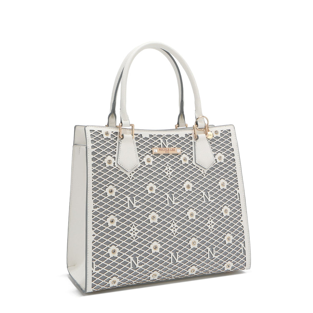 BOLSO TOTE ESTRUCTURADO GRACIE (BLANCO)