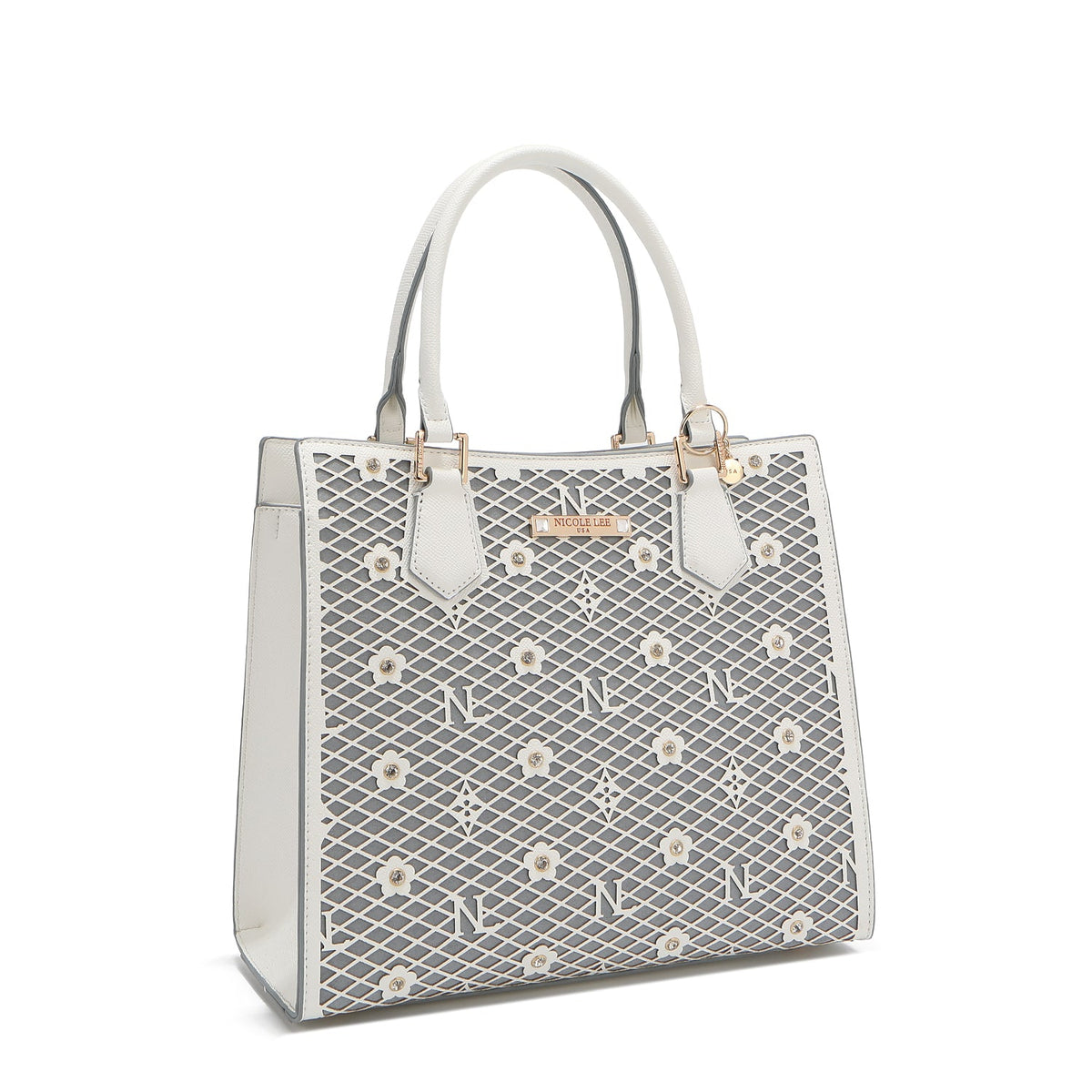 BOLSO TOTE ESTRUCTURADO GRACIE (BLANCO)