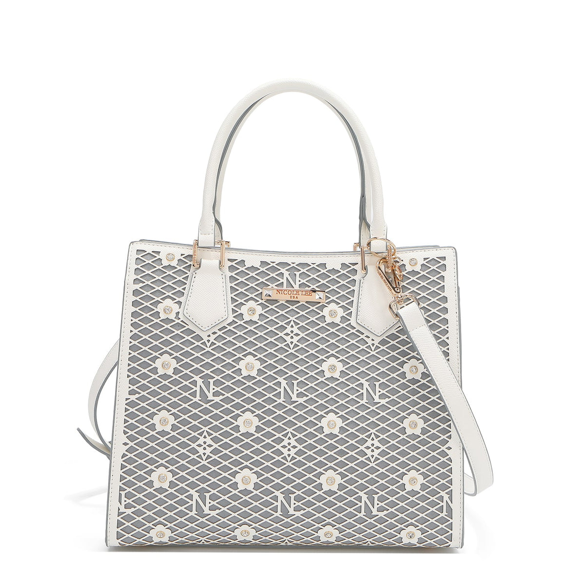 BOLSO TOTE ESTRUCTURADO GRACIE (BLANCO)