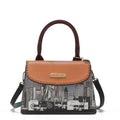 Bandolera compacta estampada Nicole Lee