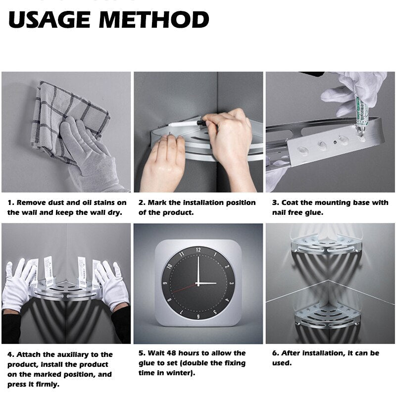 Bathroom Shelf Organizer Storage Rack