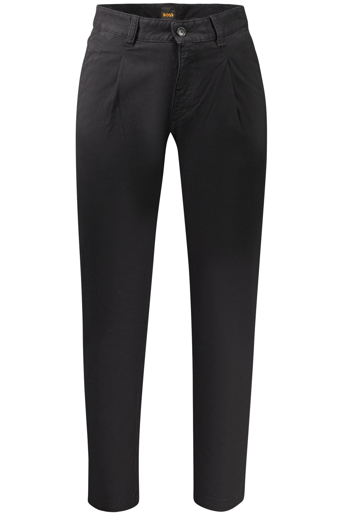BOSS MEN'S BLACK TROUSERS