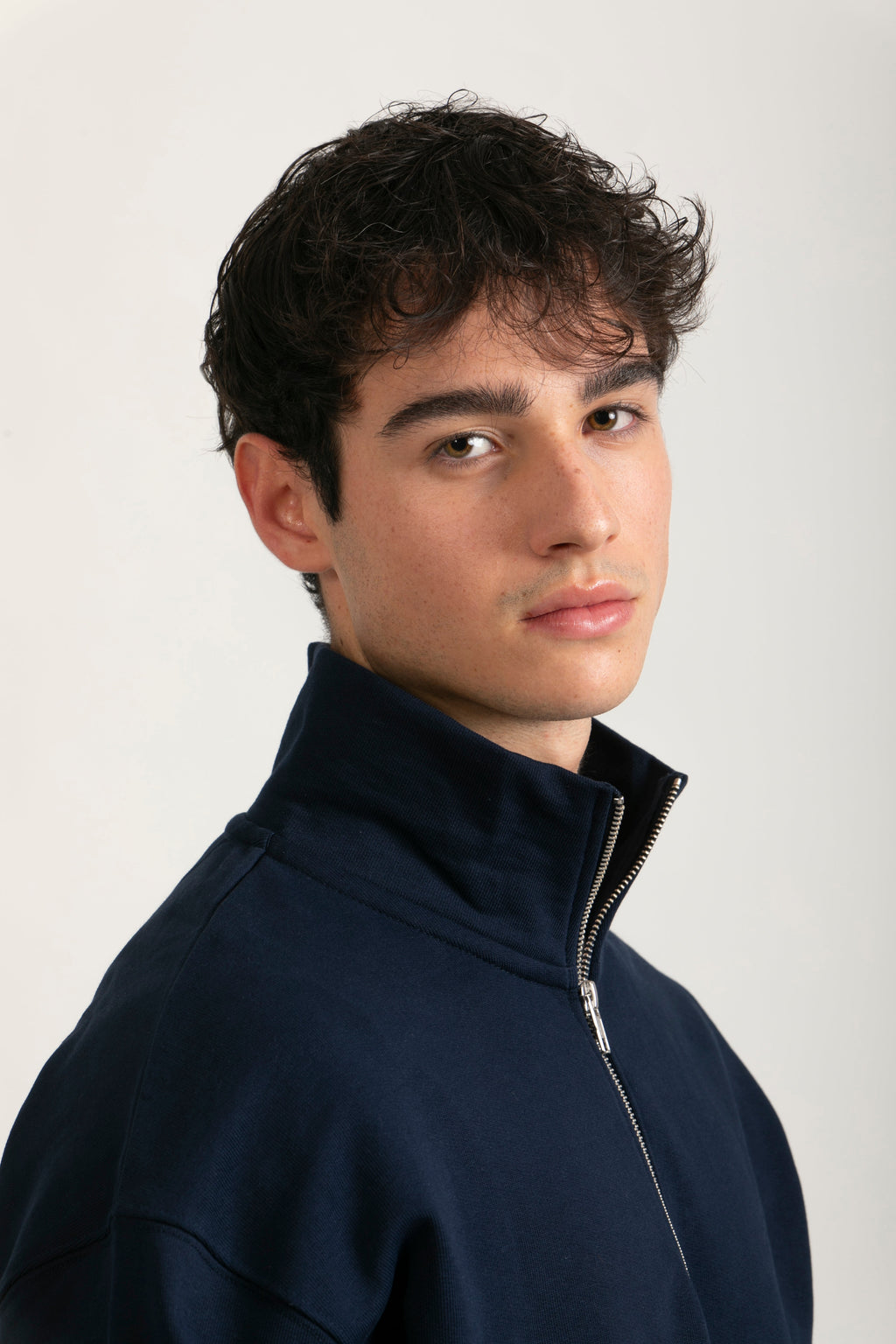 Sudadera Orgánica Oversize con Cremallera - 022