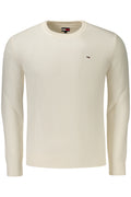 TOMMY HILFIGER MEN'S WHITE SWEATER