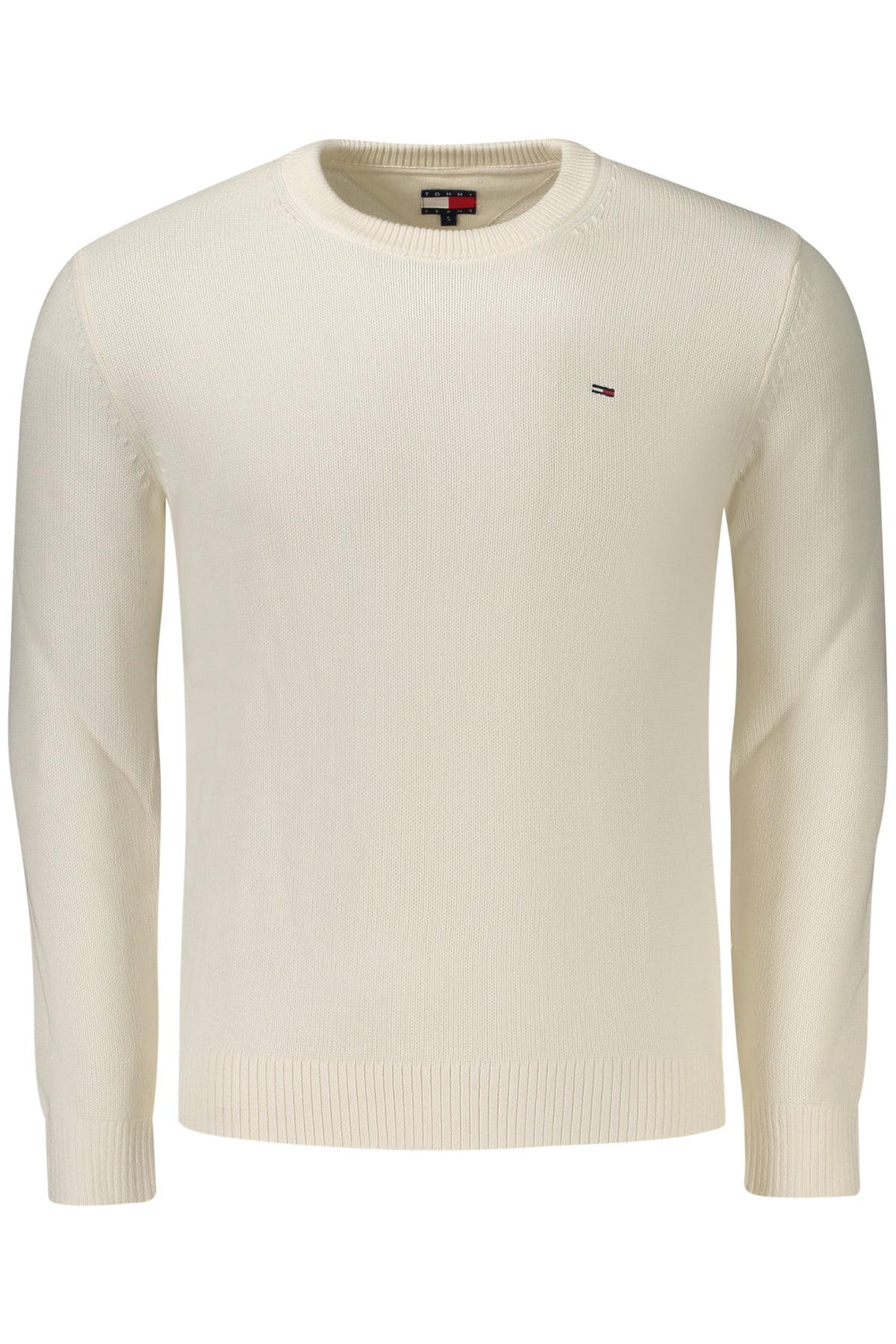 TOMMY HILFIGER MEN'S WHITE SWEATER