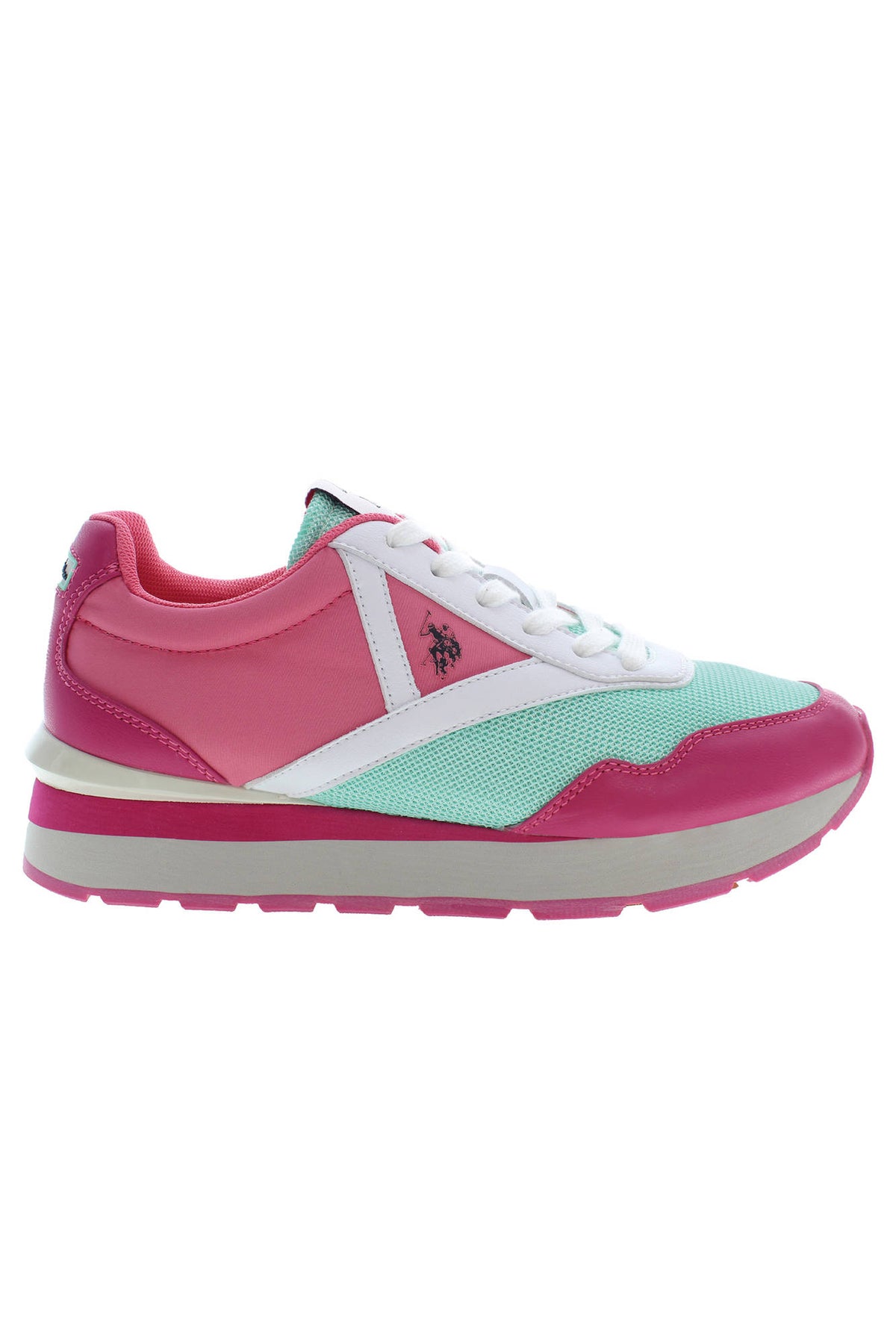 Zapatillas rosas de mujer US Polo Assn.